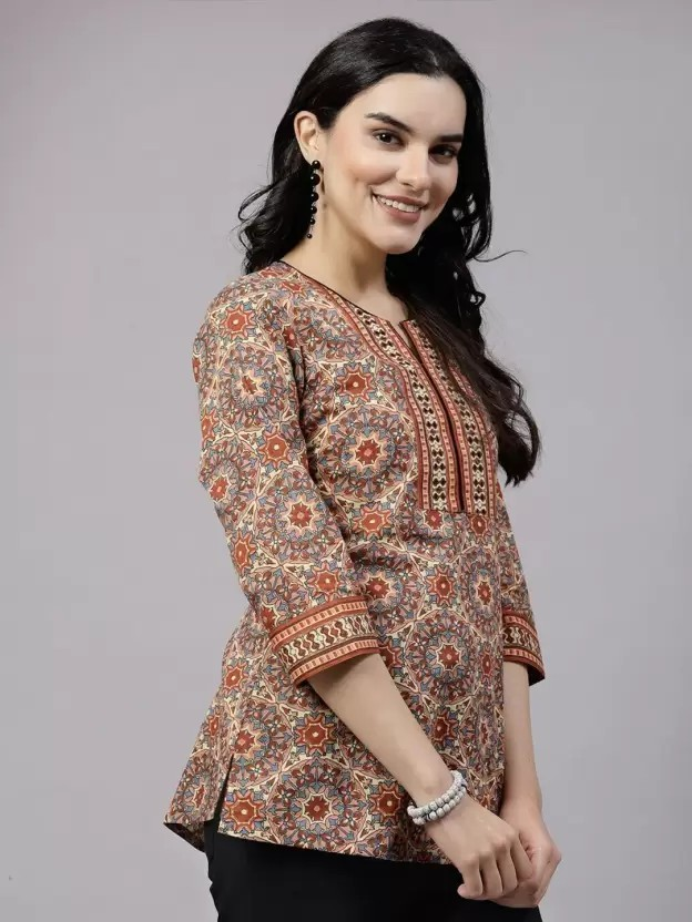 Casual Regular Sleeves Printed Women Top - Image 2