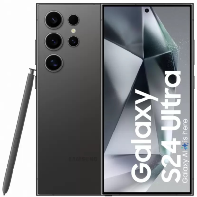 SAMSUNG Galaxy S24 Ultra 5G (Titanium Black, 256 GB)  (12 GB RAM)